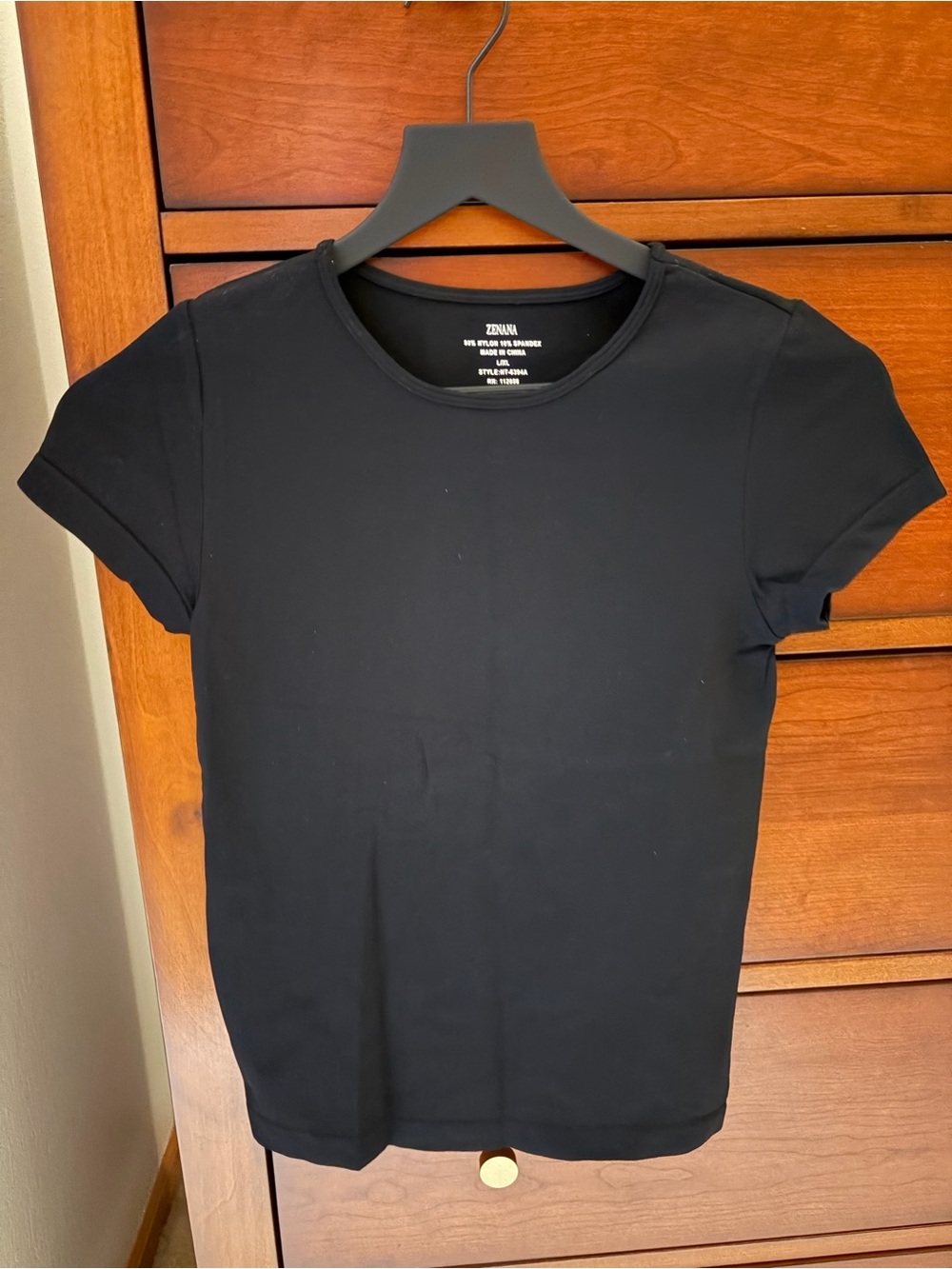 Zenana Black Fitted Top